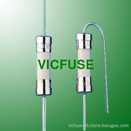 Time-Lag Ceramic Tube Fuse with Pig Tail